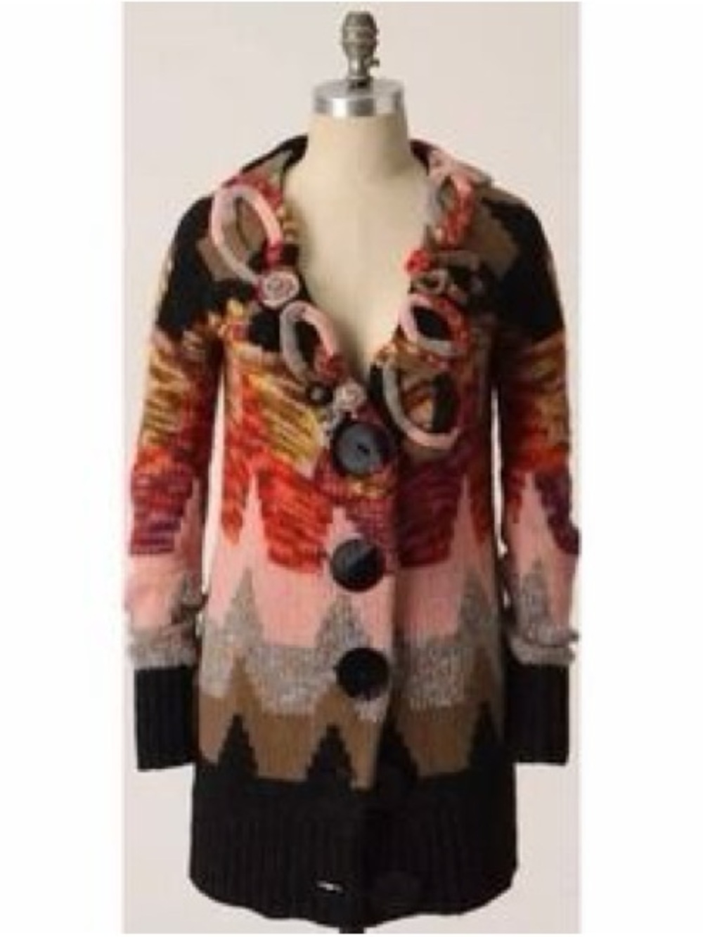 Sleeping on Snow Loops & Angles Cardigan-$178 MSRP S Flawless Anthropologie